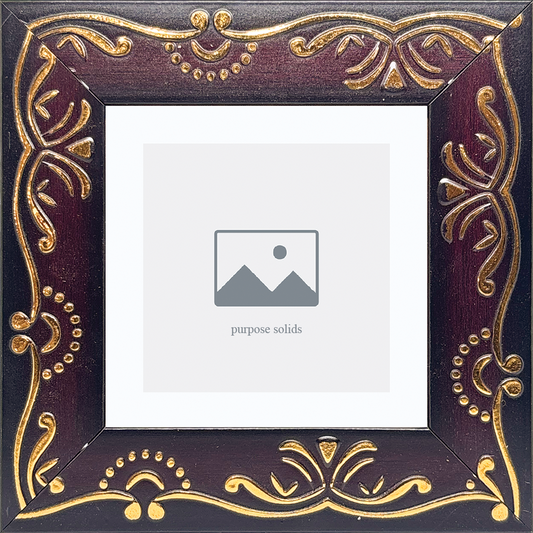 Photo frame gold Pattern